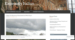 Desktop Screenshot of expresslyitalian.com